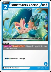 Sorbet Shark Cookie (BS2-033)